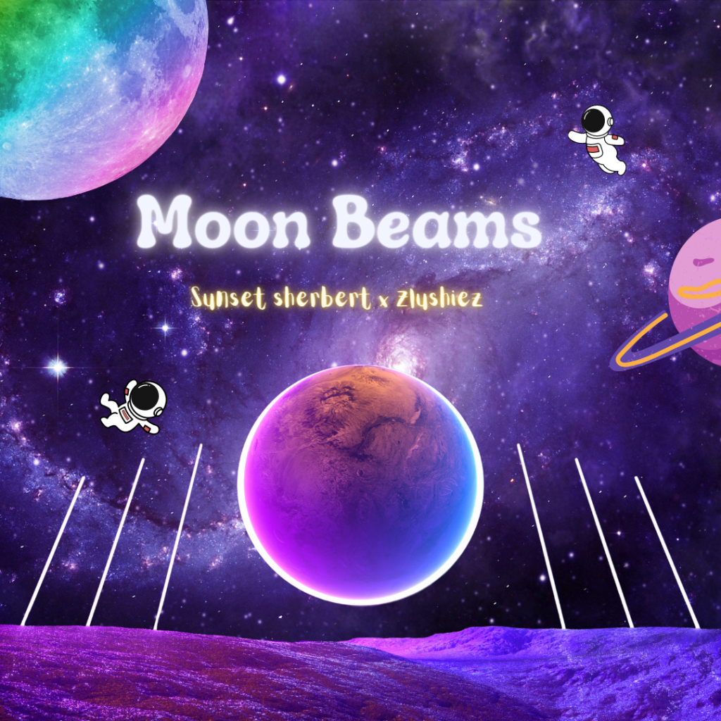 moon beams art